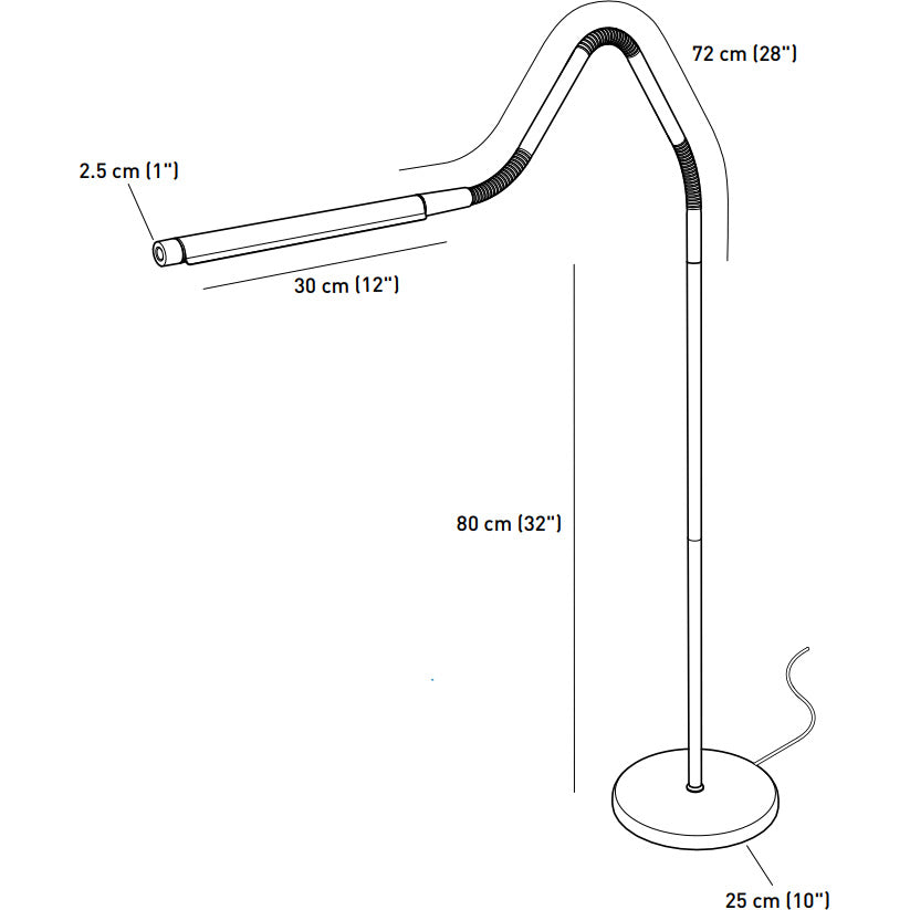 Lampe sur pied Daylight Electra