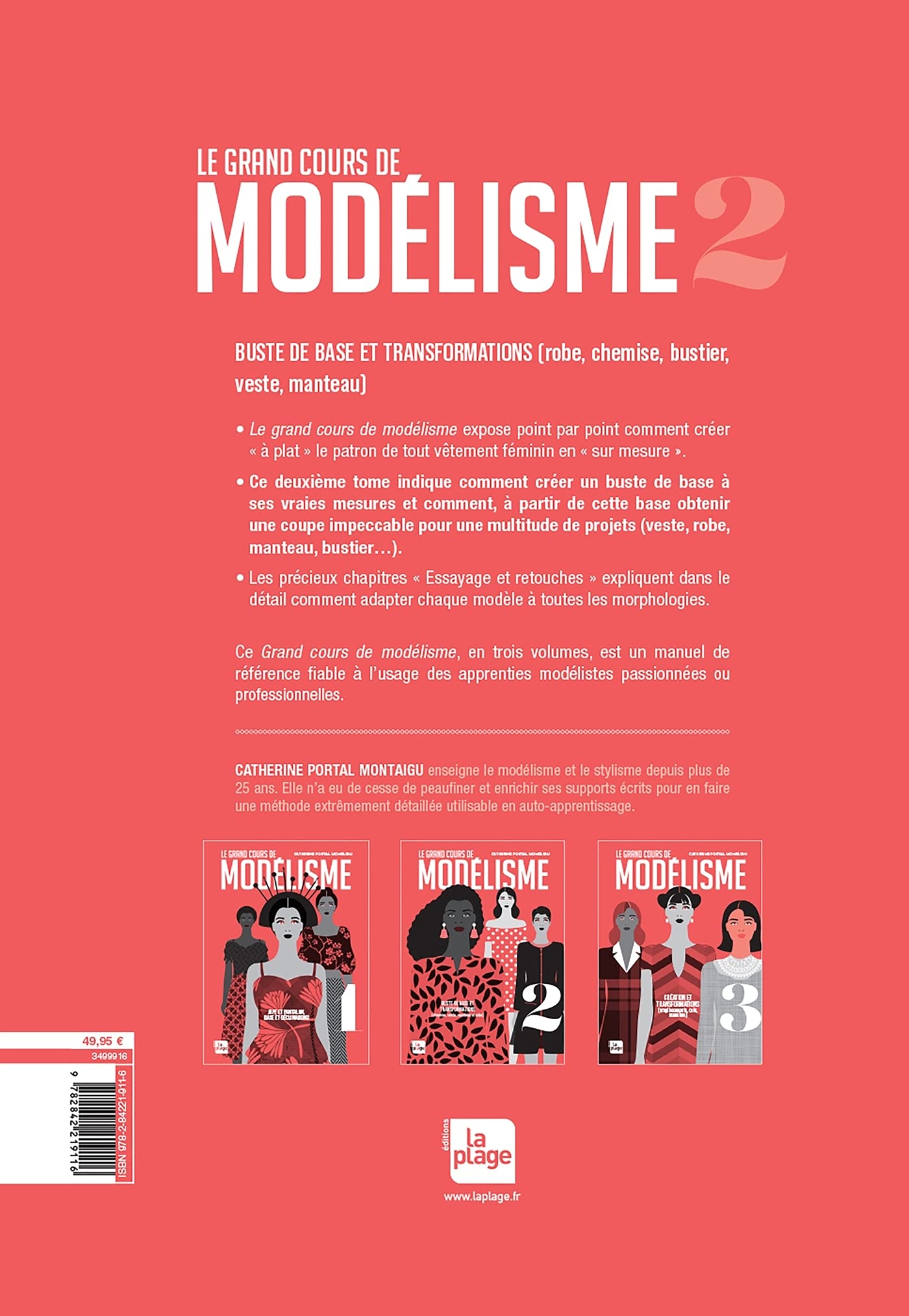 Livre le grand cours de modelisme - Tome 2 - Buste de base et transformations