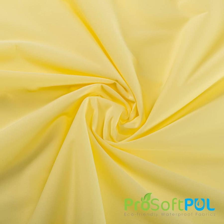 Tissu pul contact alimentaire ProSoft - Jaune layette