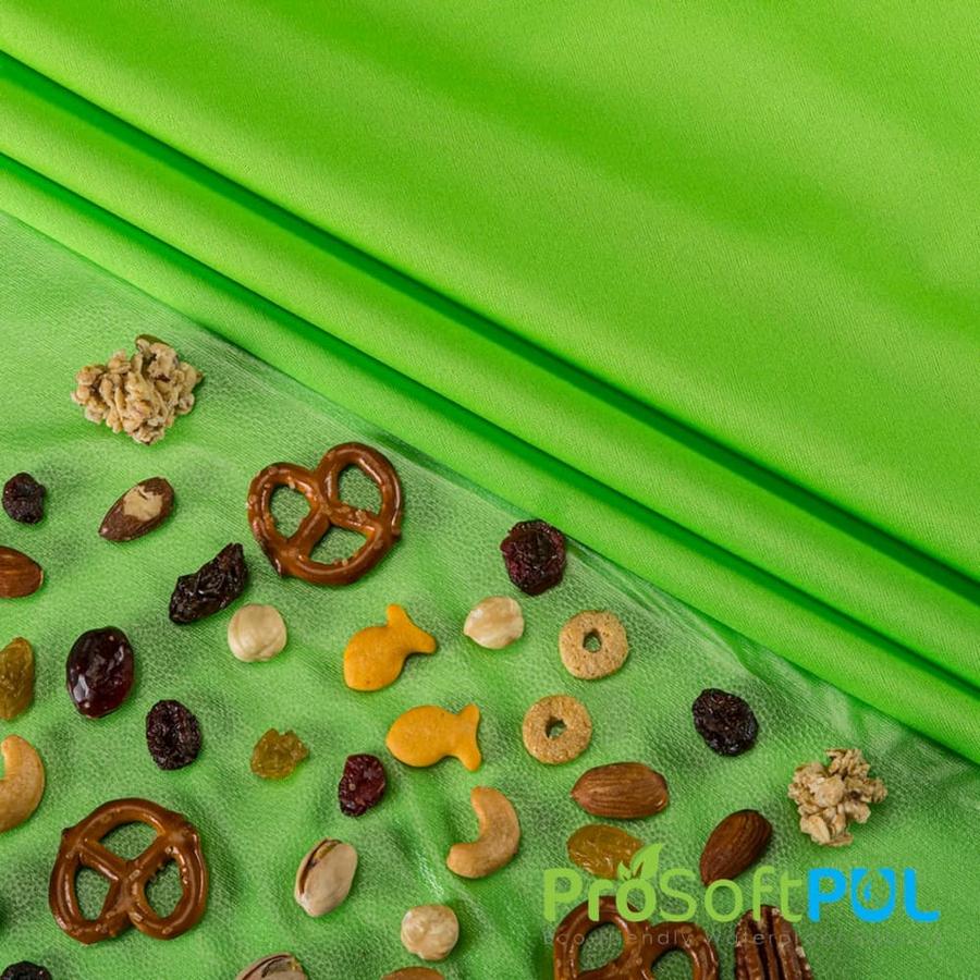 PUL Fabric Food Contact Prosoft - Green Prairie