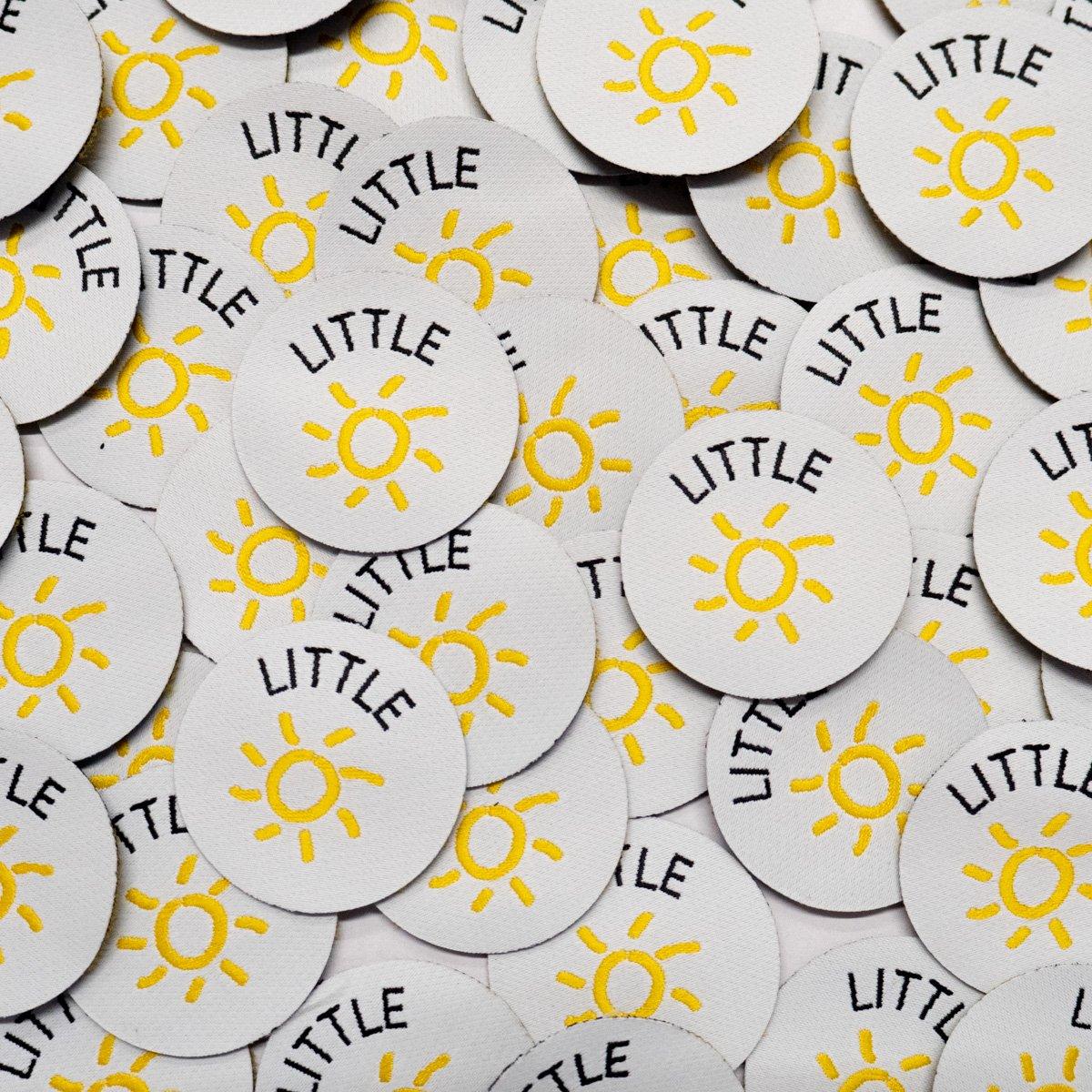 Set of 5 woven labels - Little Sunhine