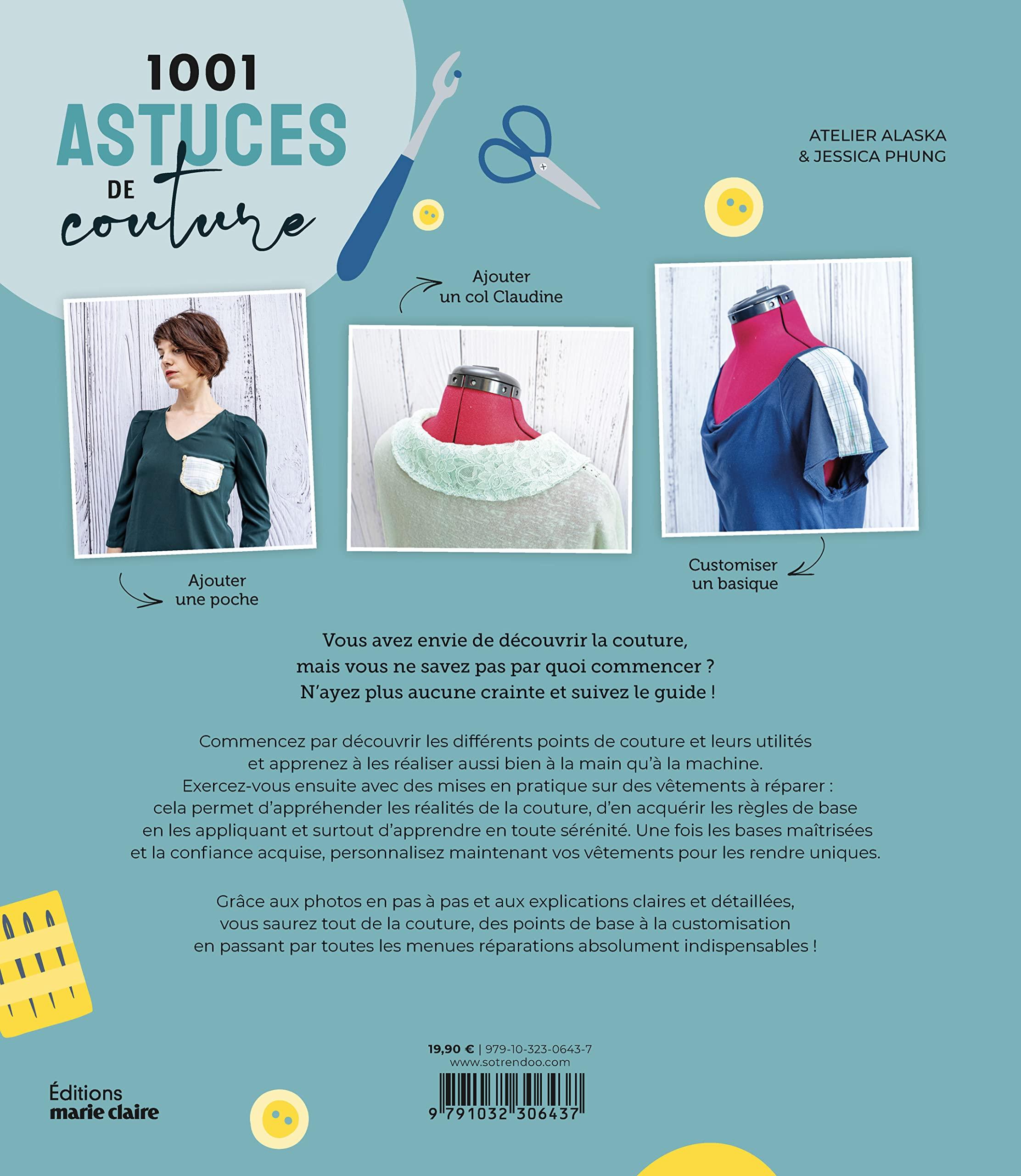 Livre 1001 astuces de couture