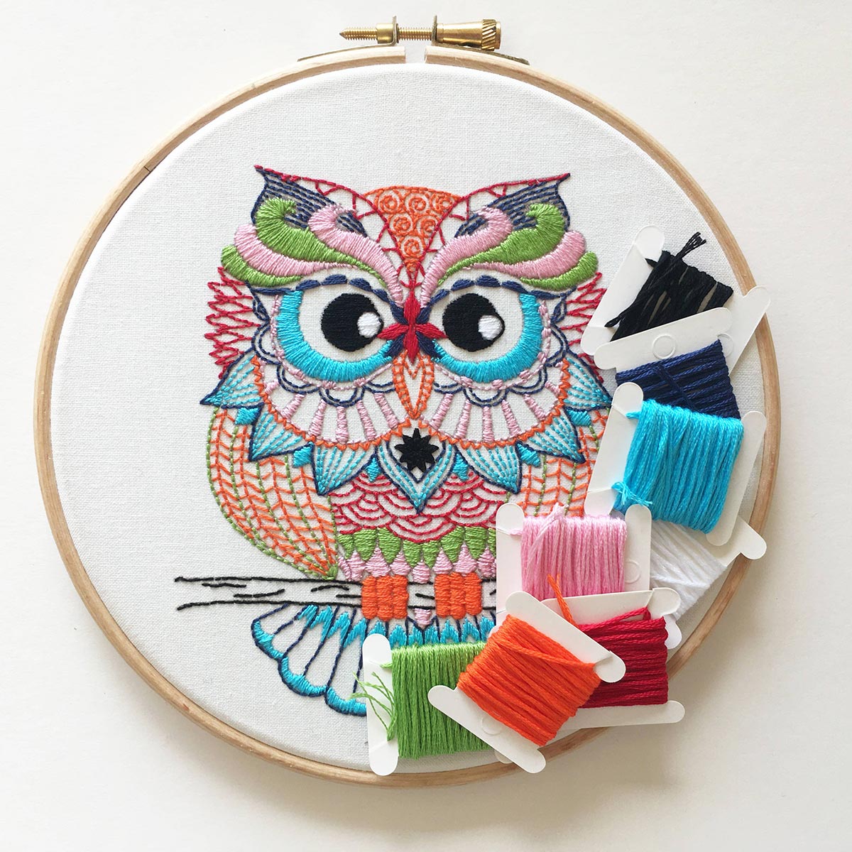 Kit broderie - Hibou