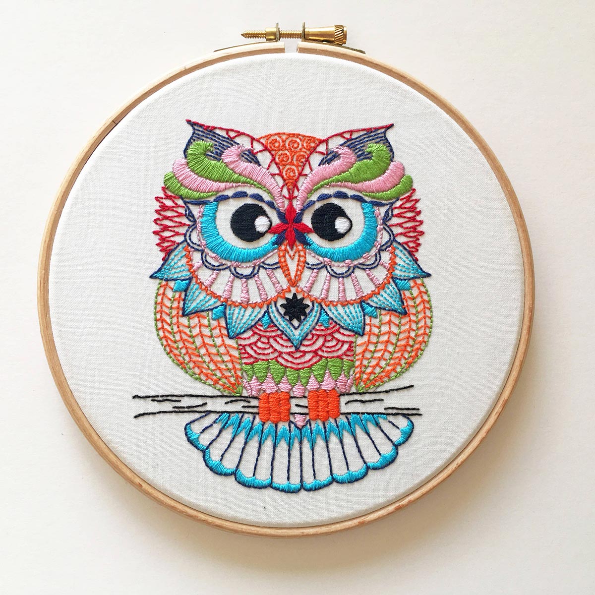 Kit Embroidery - Owl