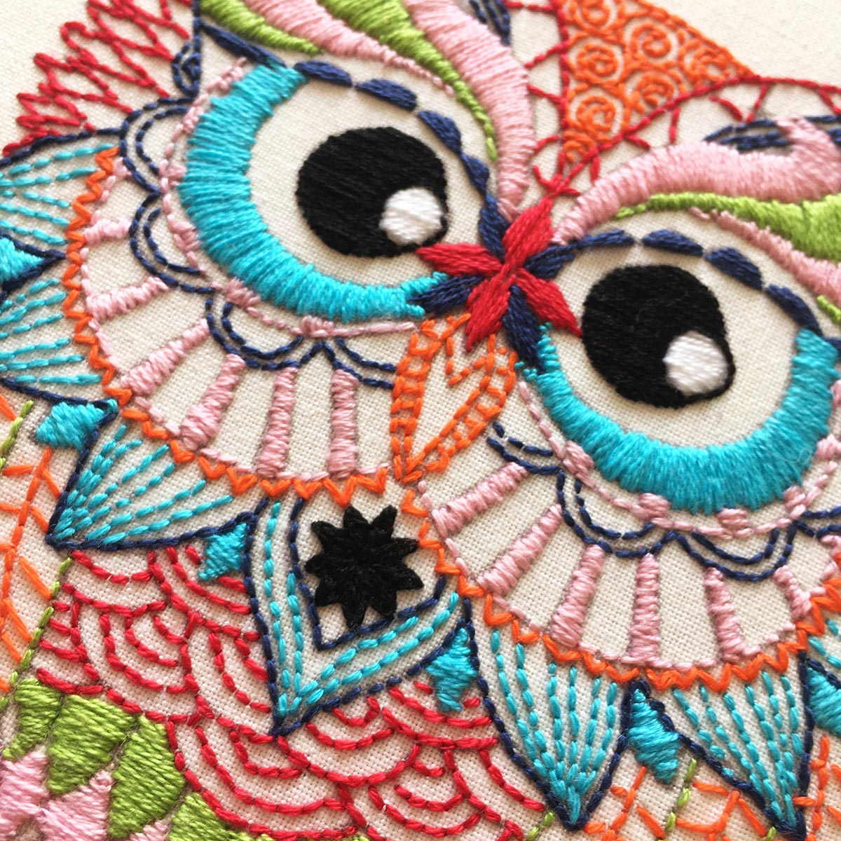 Kit Embroidery - Owl