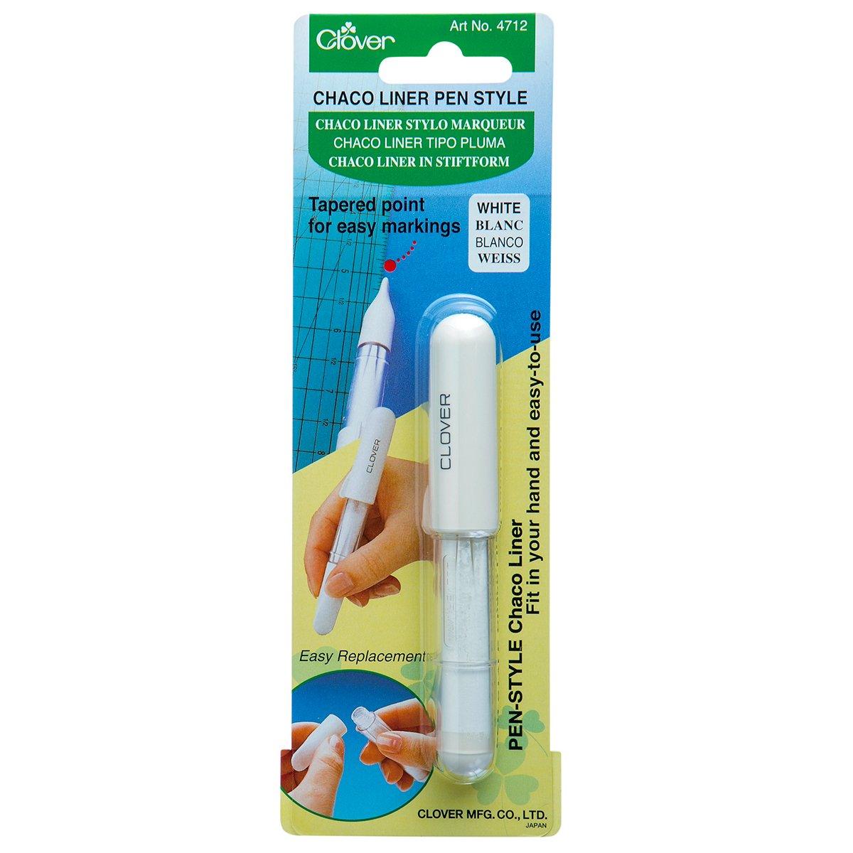 Stylo marqueur de craie Chaco Liner Pen Clover - Blanc