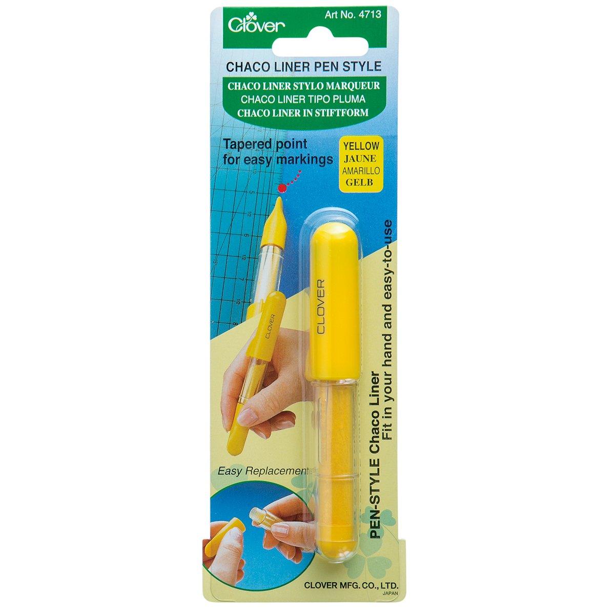 Stylo marqueur de craie Chaco Liner Pen Clover - Jaune