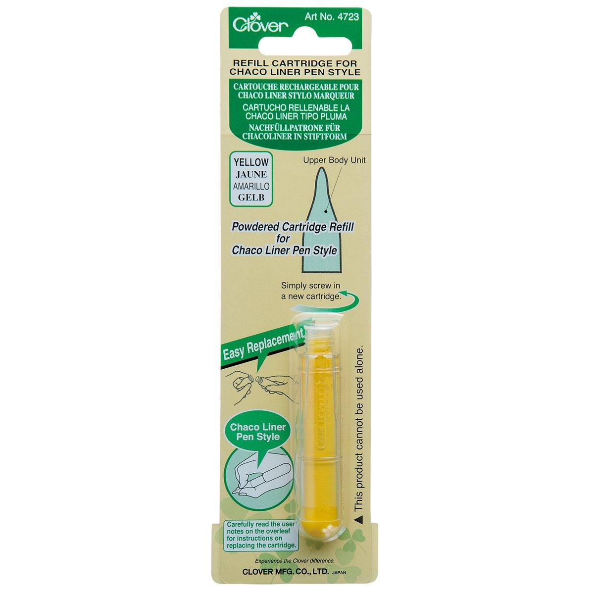 Rechargeable cartridge for pen marker Chaco Liner Pen Clover - Yellow