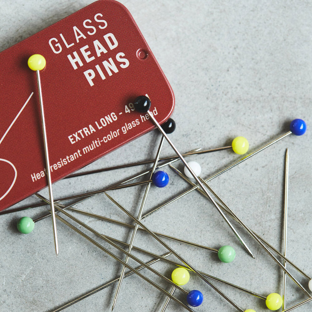 Box of 40 Extra-Longe Glass Glass Pins Sewply