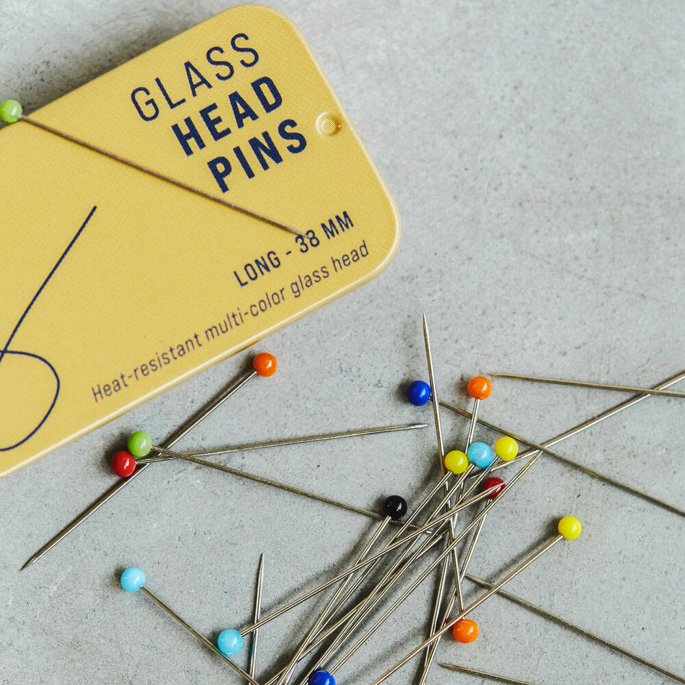 Box of 100 long-lasting Glass Glass Pins Sewply