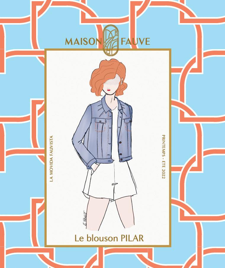 Patron de blouson Pilar - Maison Fauve