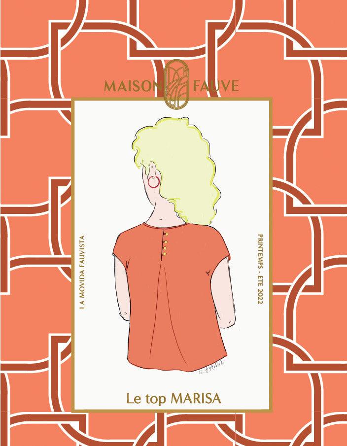 Top Marisa Muster - Fauve House