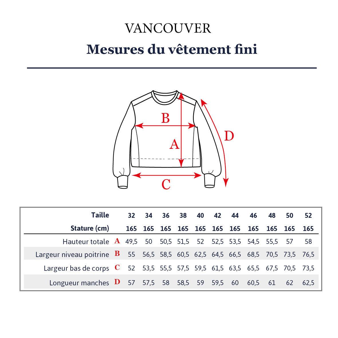 Sweatshirt Short Vancouver - Ikatee