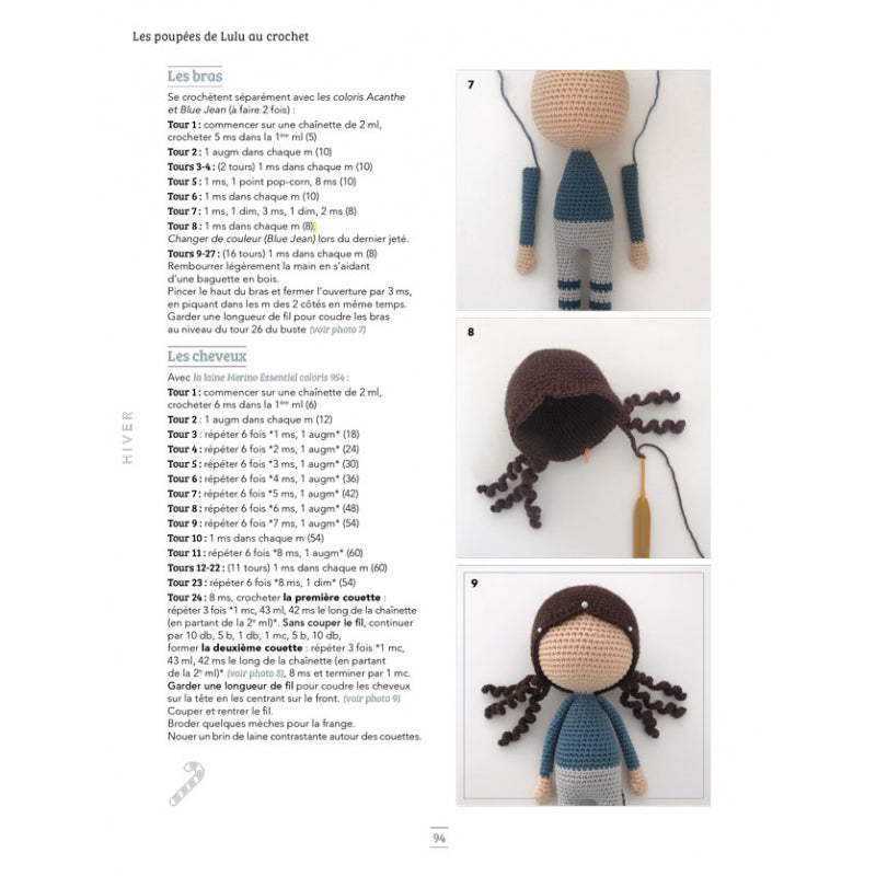 Book Lulu hook dolls