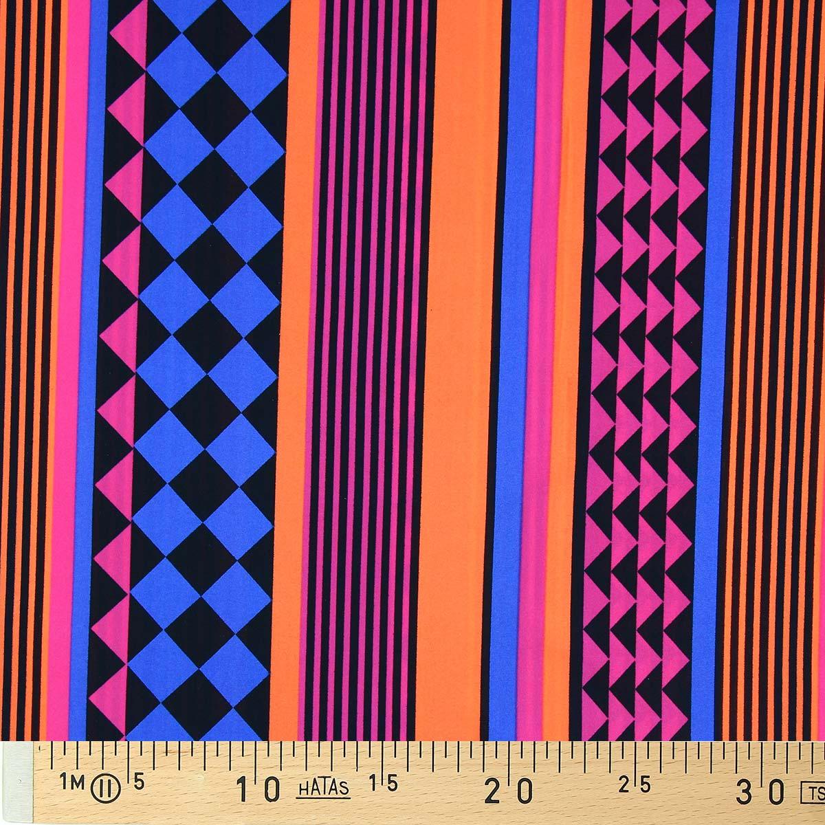 Lycra Jersey Fabric - Geometrie