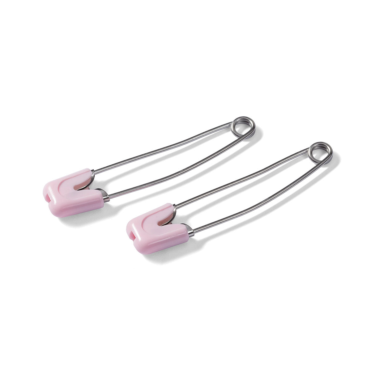 Baby safety pins with safety - Light pink