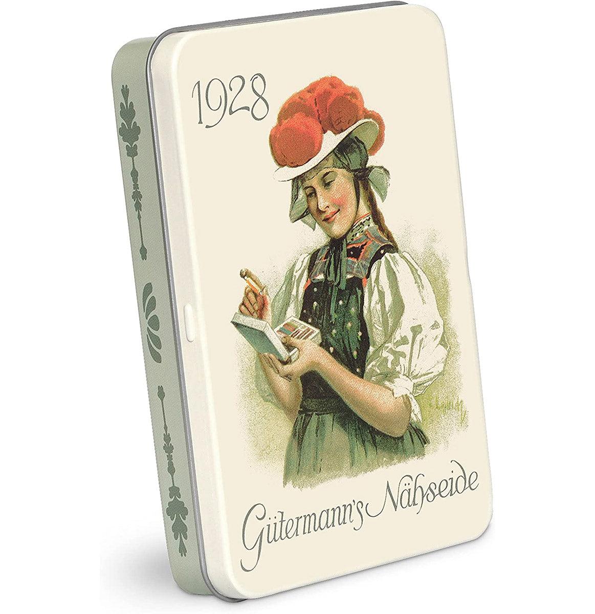 Coffret de 8 fils à coudre polyester Nostalgie 1928 Gütermann