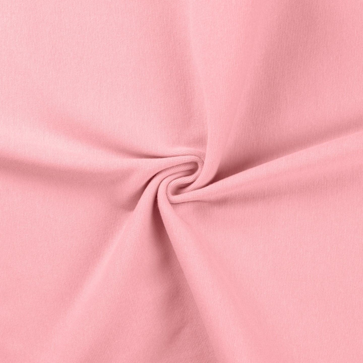 Côte edge jersey fabric - Rose Layette