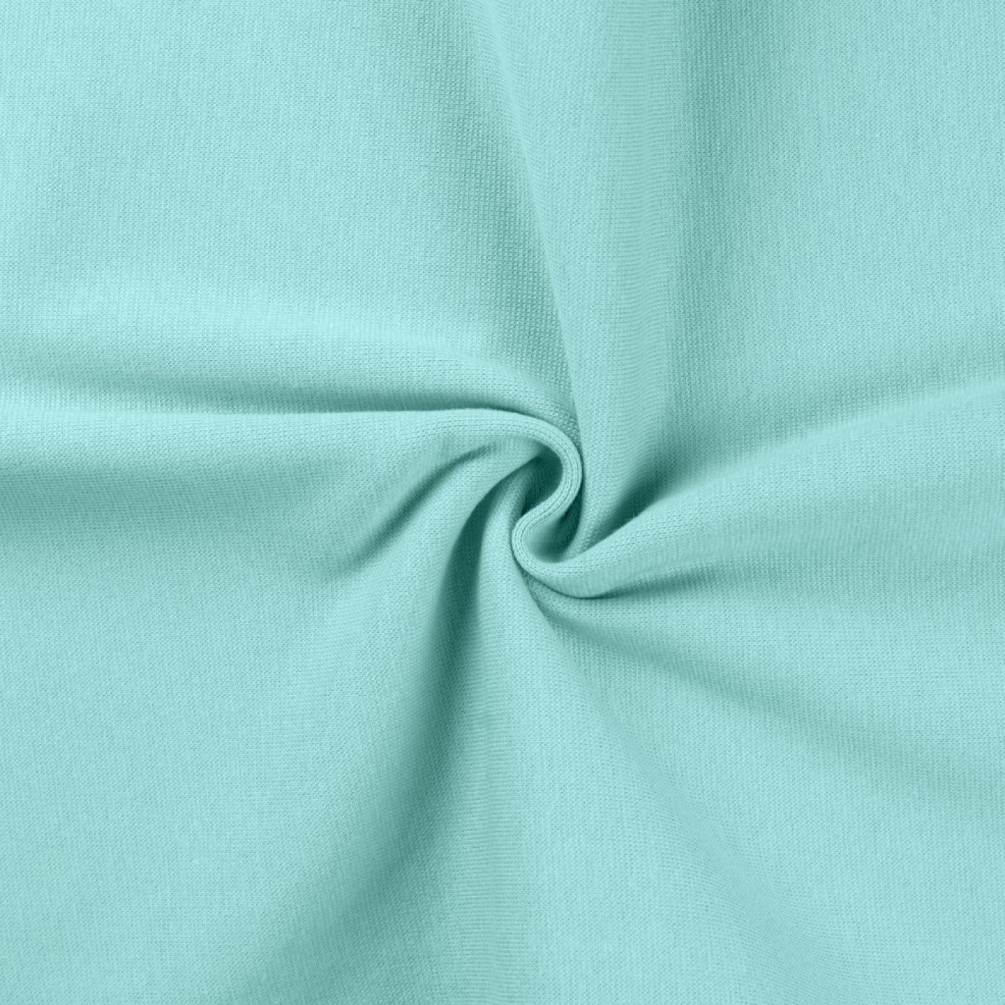 Coast edge jersey fabric - water green