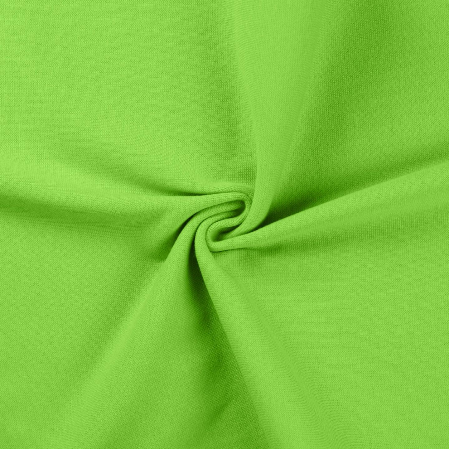 Coast edge jersey fabric - Lemon green