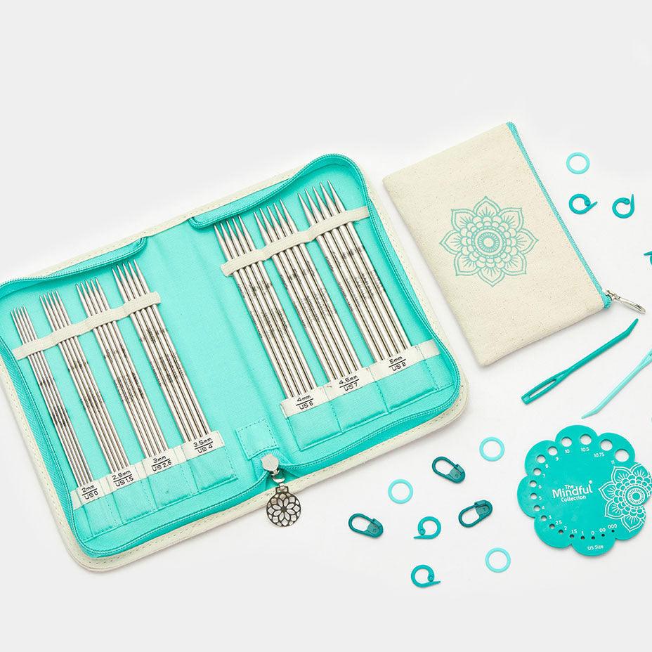 Double tip needles kit the grateful mindful knitpro