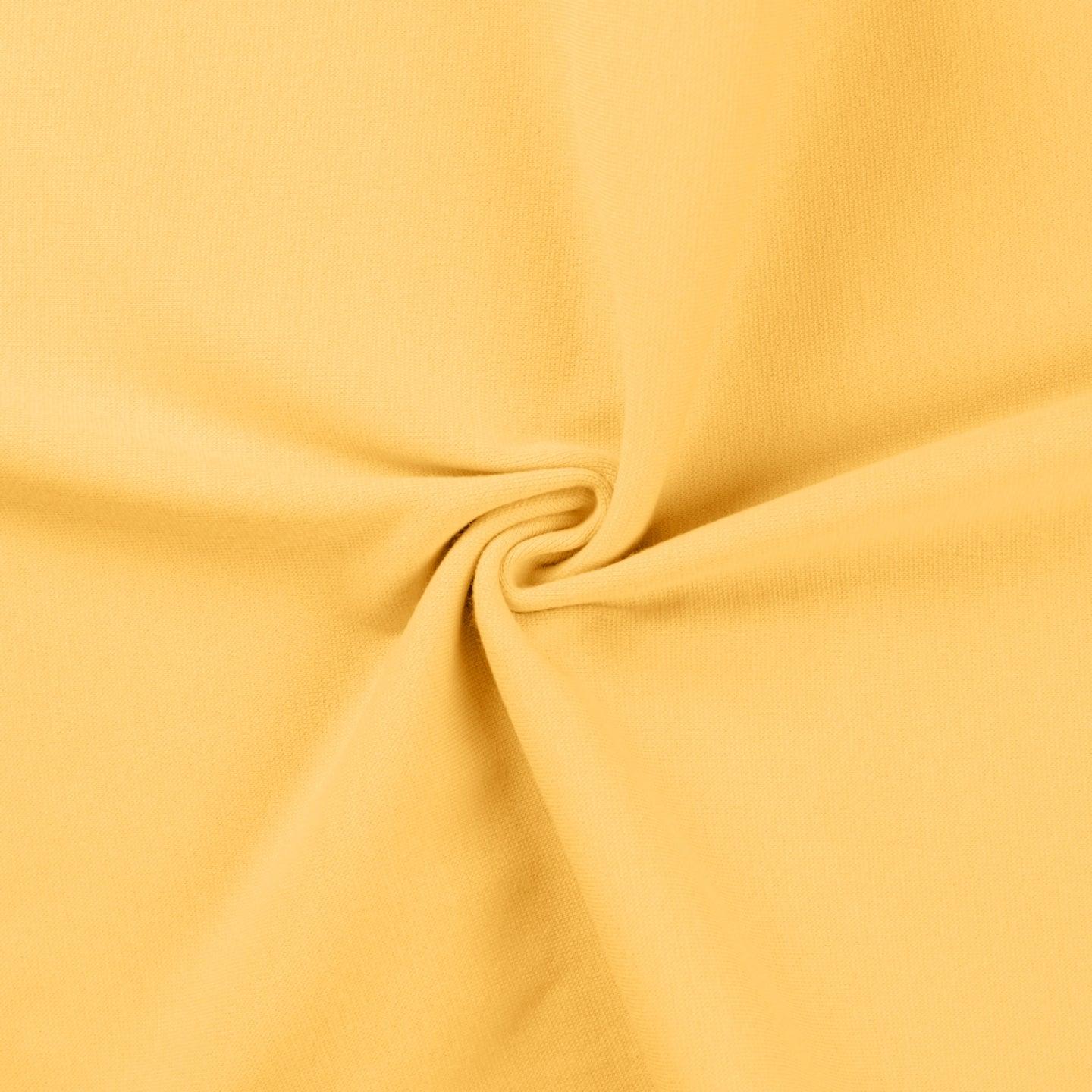 Jersey shore fabric - straw yellow