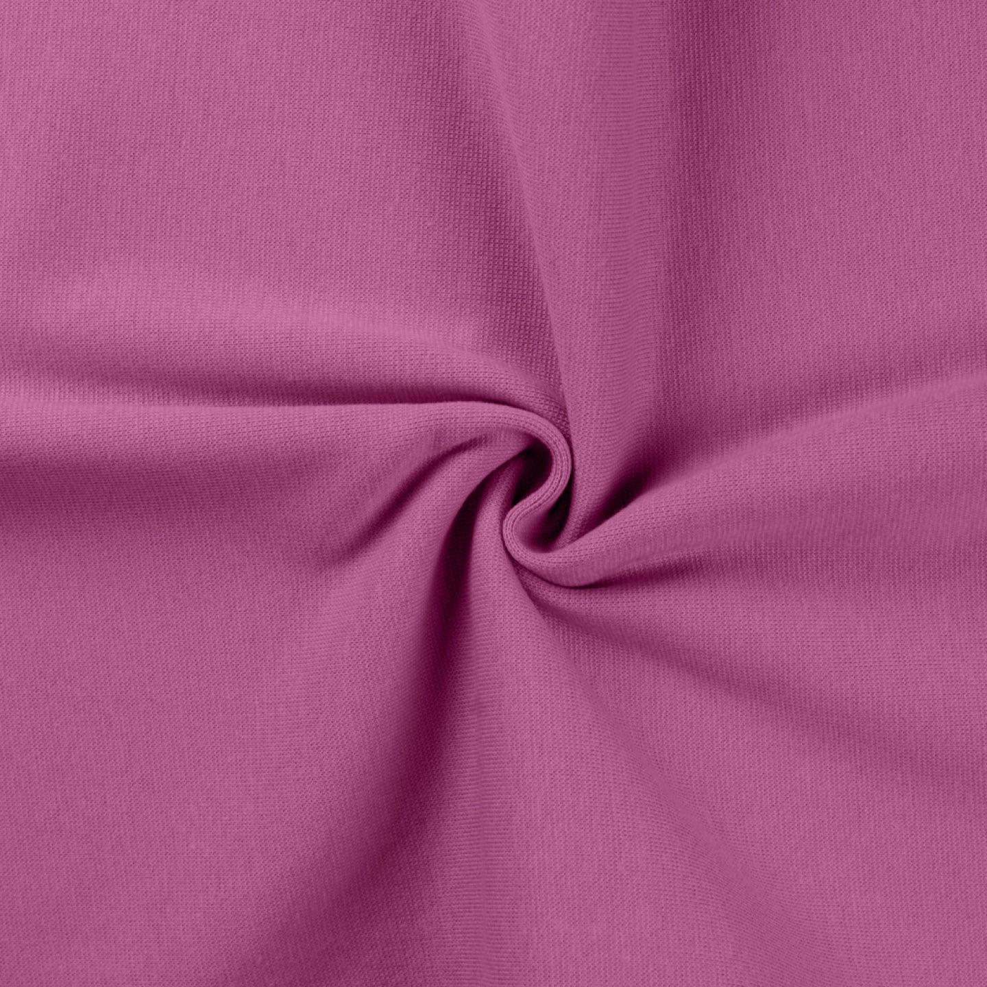 Jersey Edge Fabric Côte - Lilas