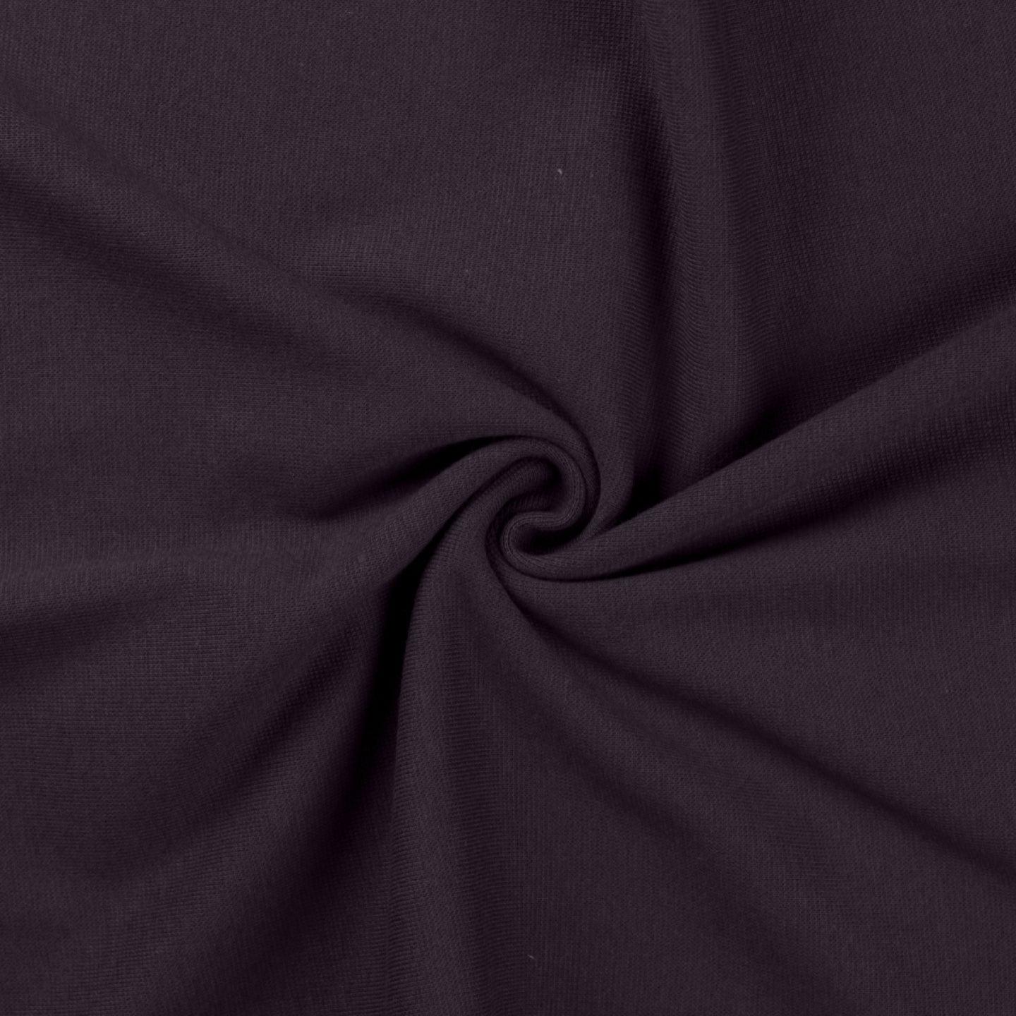 Coast edge jersey fabric - Anthracite gray