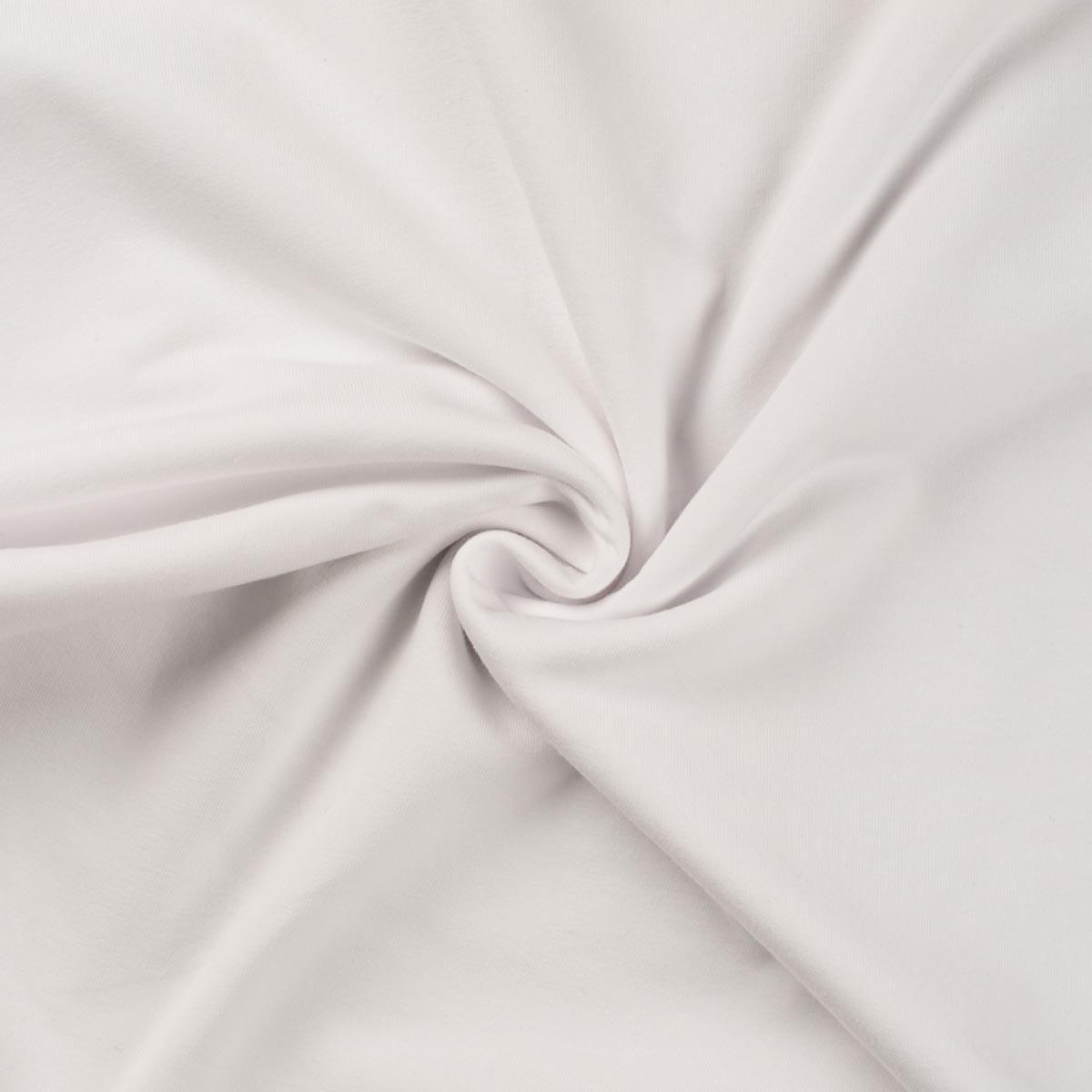 Tissu sweat - Blanc