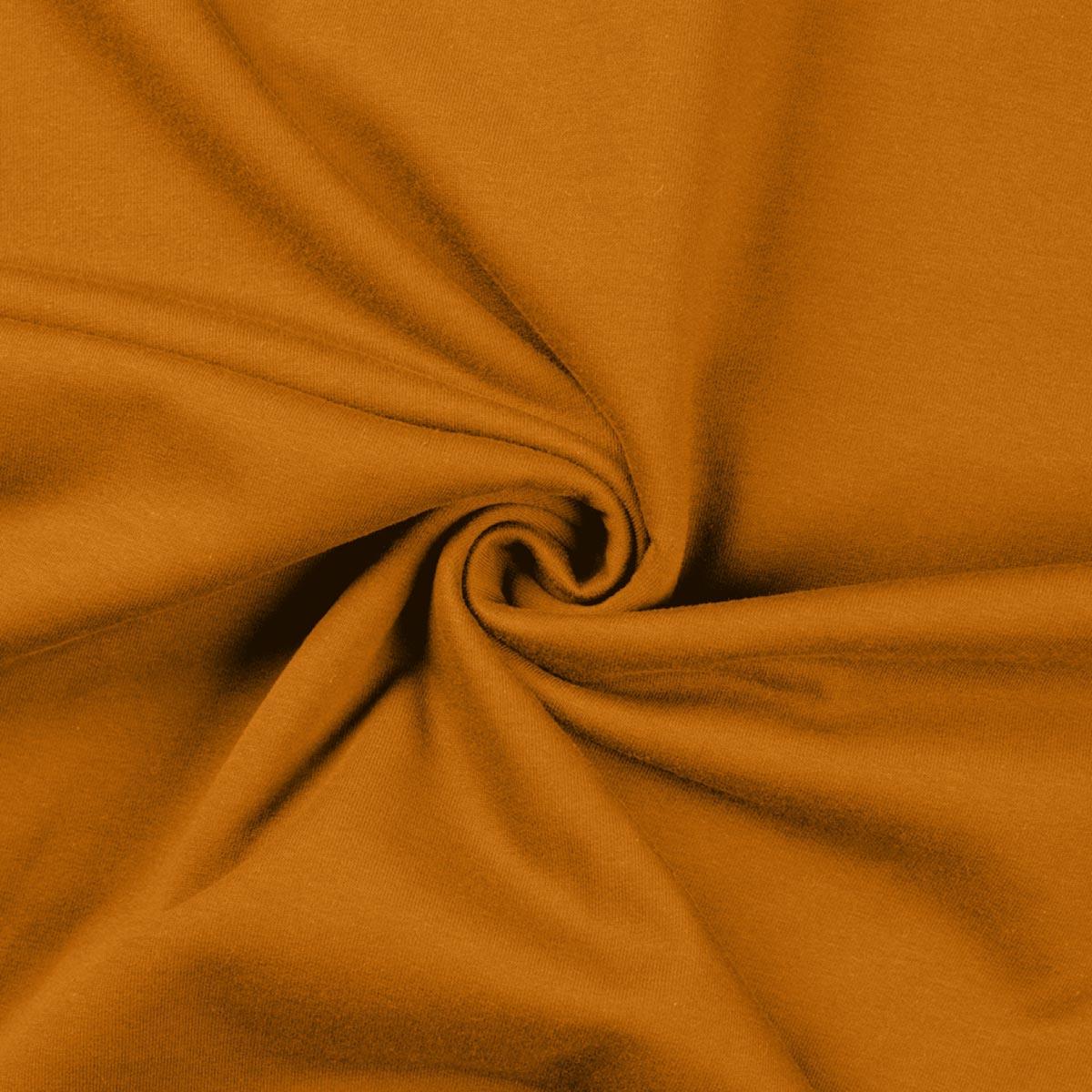 Sweatshirt fabric - ocher