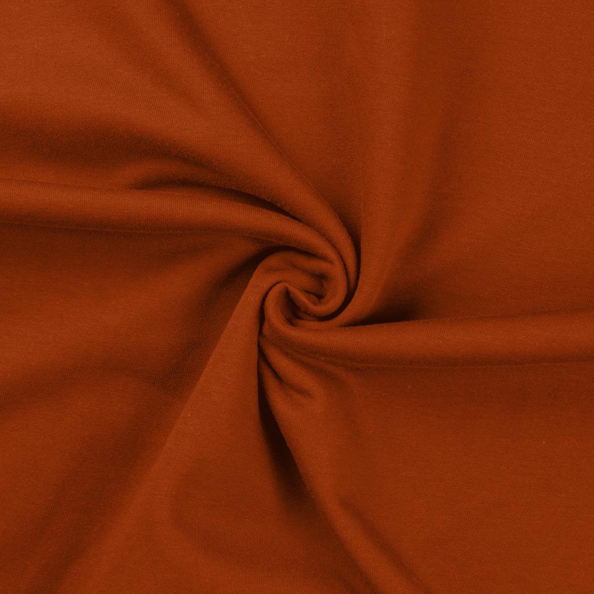 Sweatshirt fabric - cognac