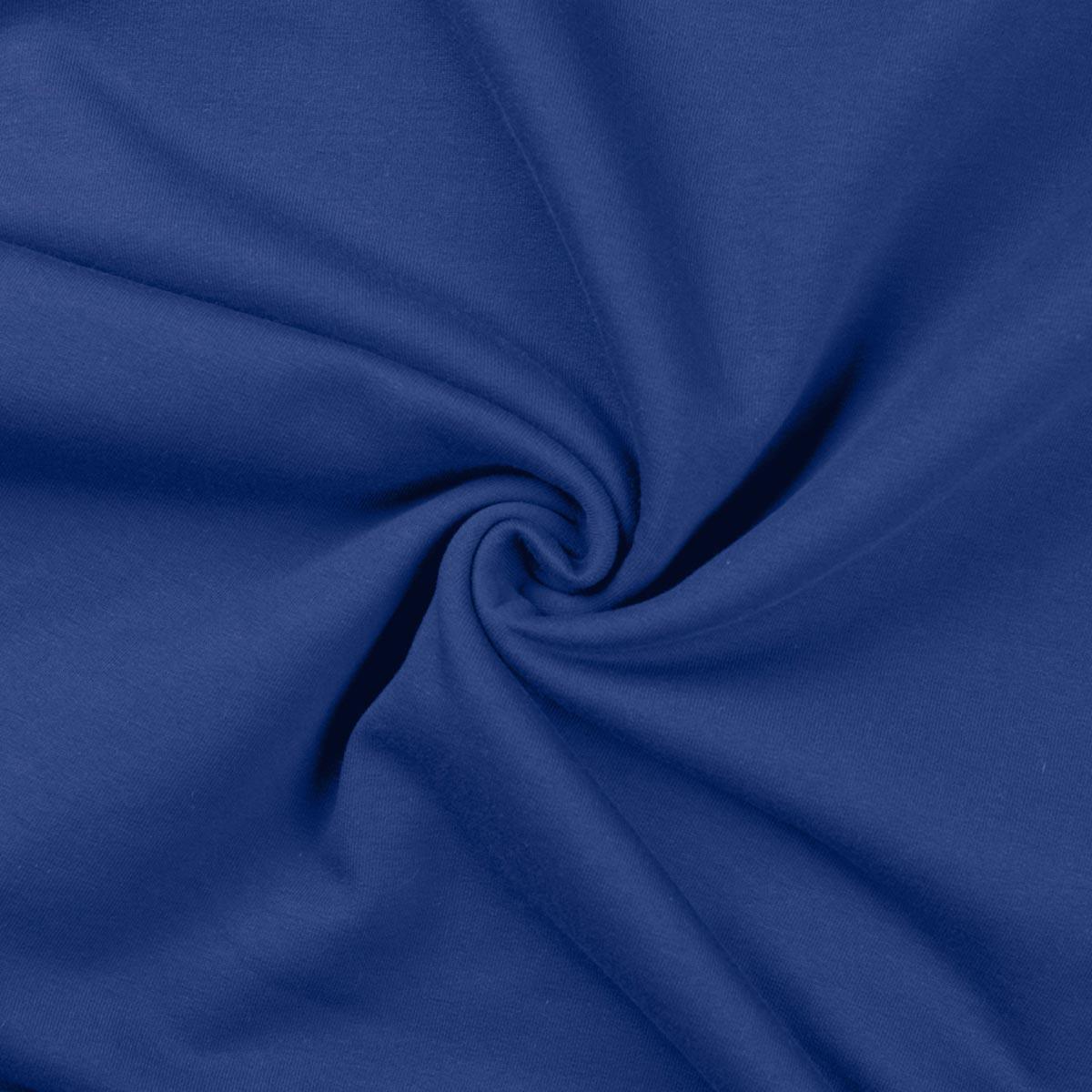 Sweatshirt fabric - royal blue