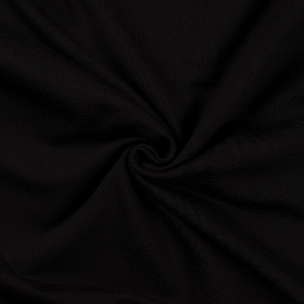 Sweatshirt fabric - black