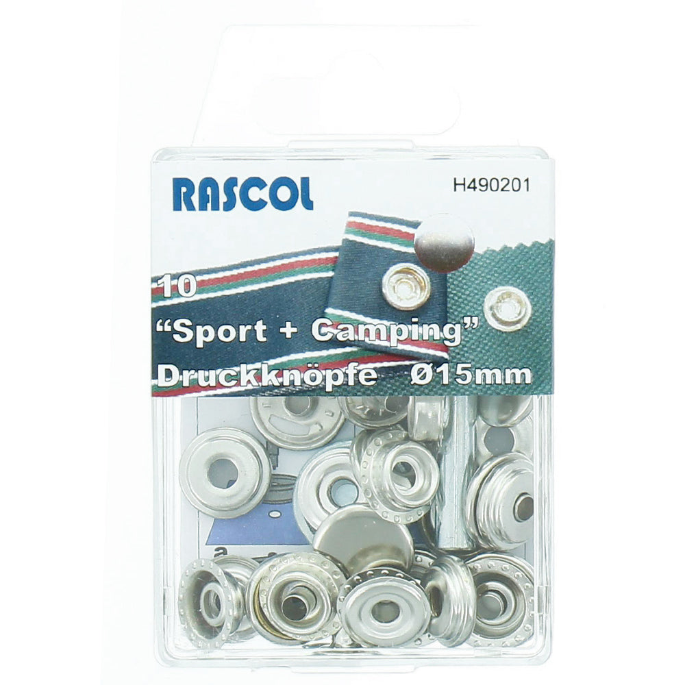 10 Sport Camping Rascol Sports Box - 15 mm Silber