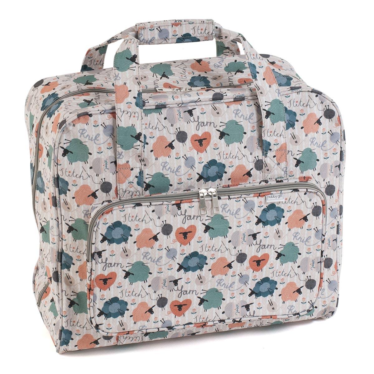 Sewing machine bag - sheep