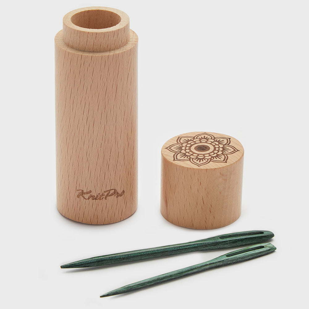 Set de 4 aiguilles passe laine en bois Mindful Knit Pro