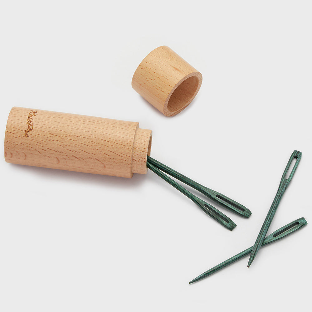 Set de 4 aiguilles passe laine en bois Mindful Knit Pro