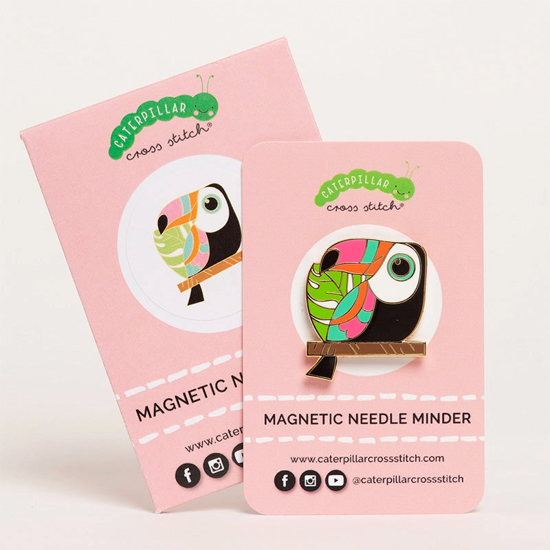 Magnetic needle holder - Toucan