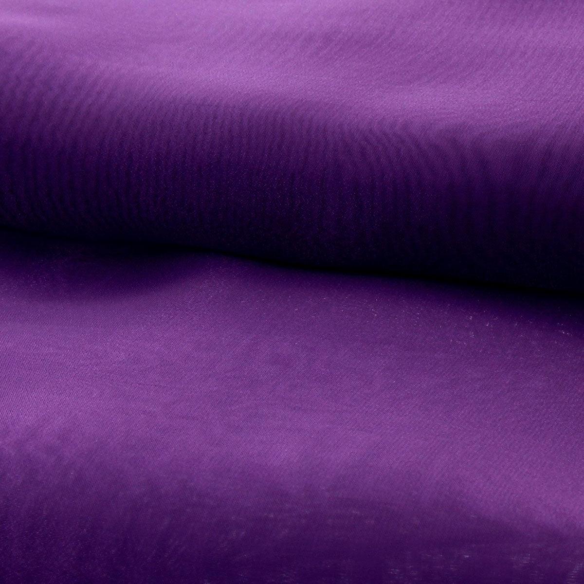 Organza Stoff - Violett