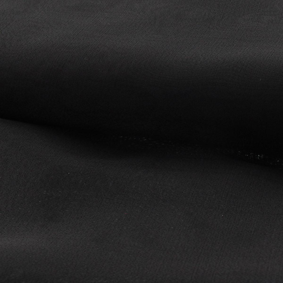 Tissu organza - Noir