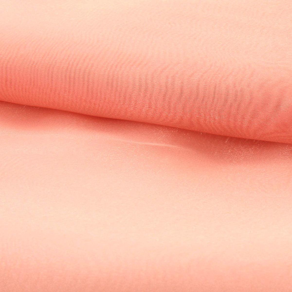 Organza fabric - Salmon