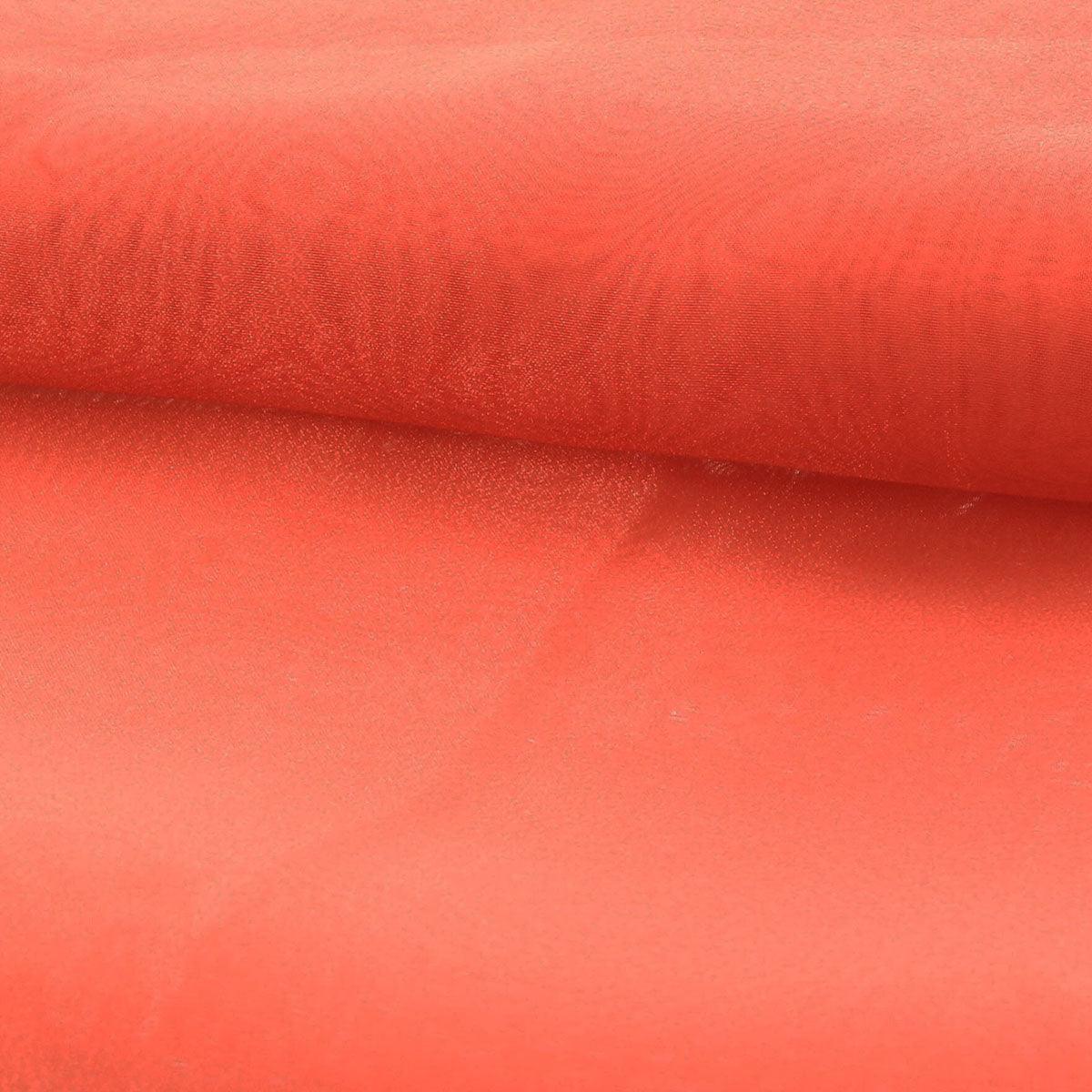 Organza fabric - Orange