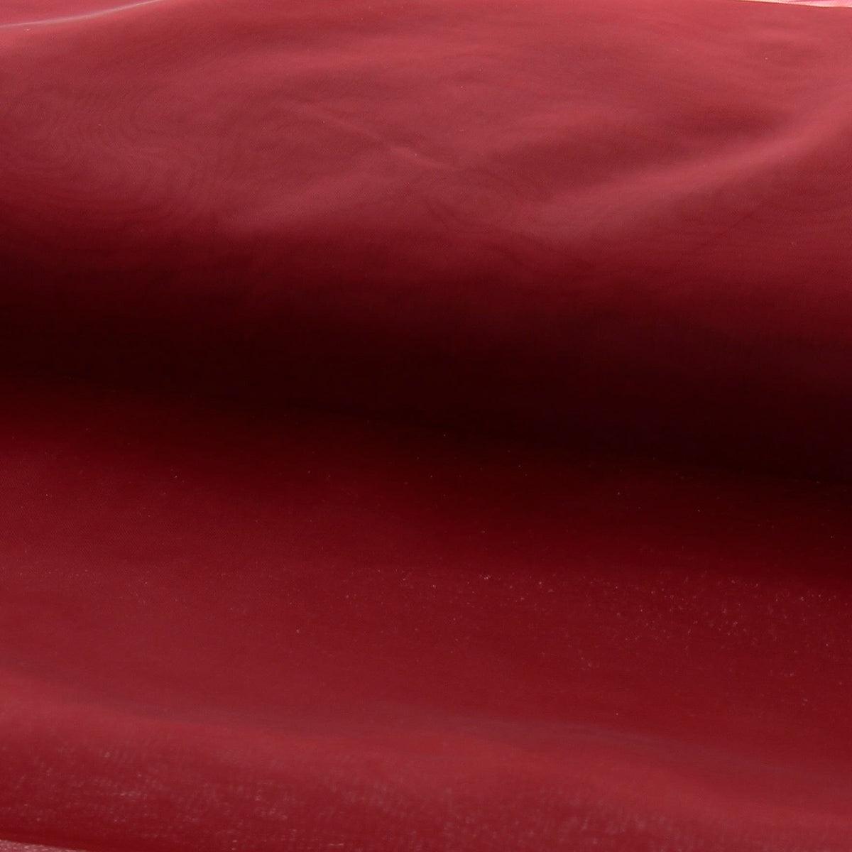 Tissu organza - Bordeaux