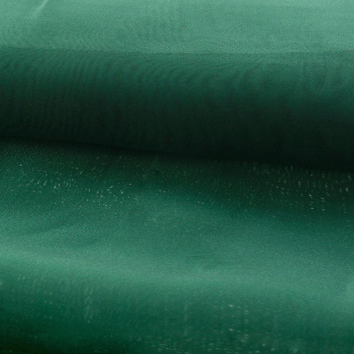 Organza fabric - Dark green