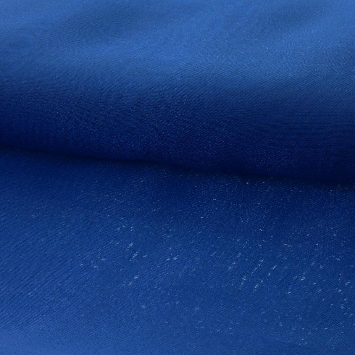 Organza fabric - Dark blue