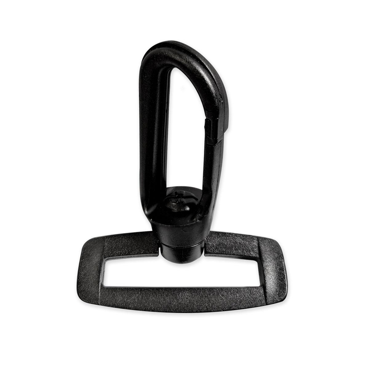 Plastik Carabiner - schwarz 25 mm