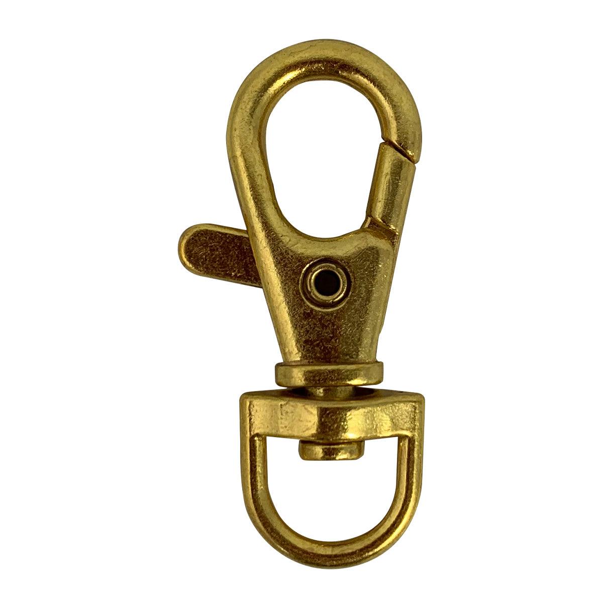 Metall Carabiner - Gold 40 x 10 mm