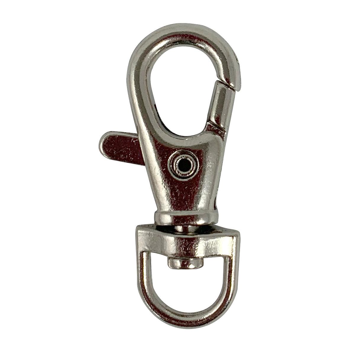 Metall Carabiner - Silber 40 x 10 mm