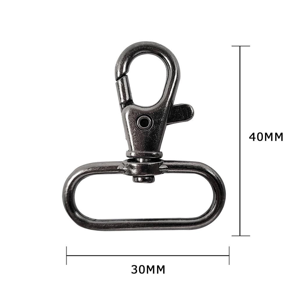 Metal carabiner - 40 x 30 mm rifle barrel