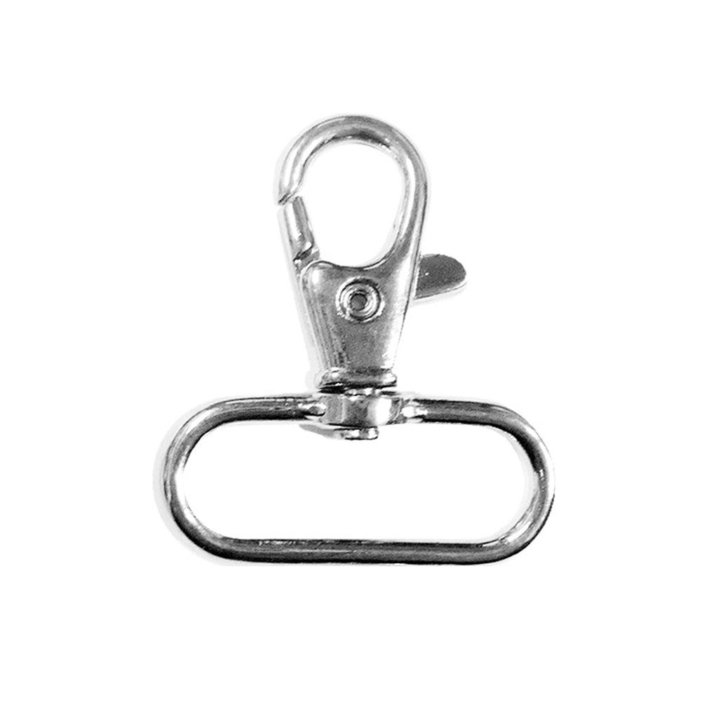 Metall Carabiner - Silber 40 x 30 mm